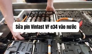Sửa pin Vinfast VF e34 vào nước