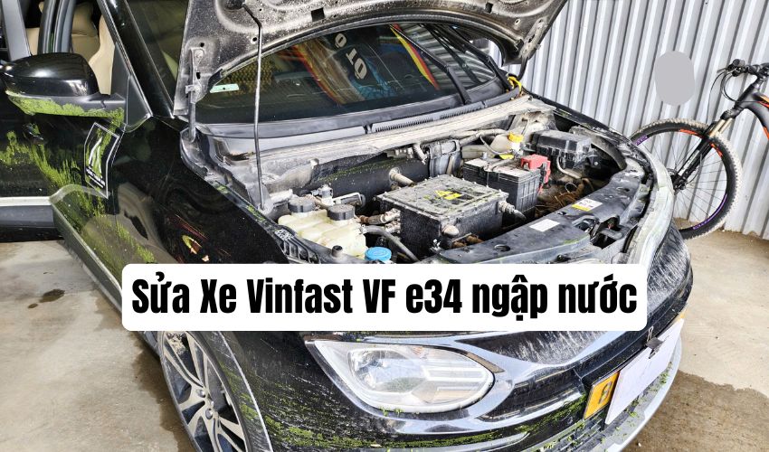 Sửa Xe VinFast VF e34 Ngập Nước Sửa xe Vinfast VF e34 ngập nước chuyên nghiệp tại VFS Garage